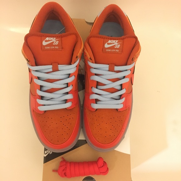 ❌SOLD❌Nike SB Dunk Low Fire Ice sz 9 RARE 🔥🔥 - Picture 3 of 6
